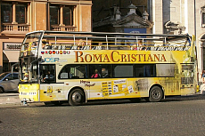 Visite de Rome avec bus à arrêts multiples
