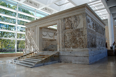 The Ara Pacis as it was